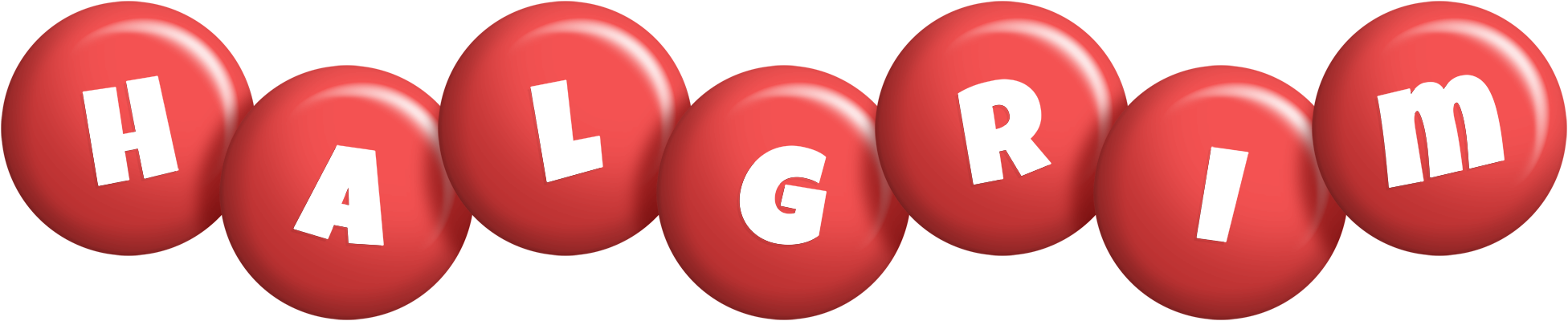 Halgrim candy-red logo