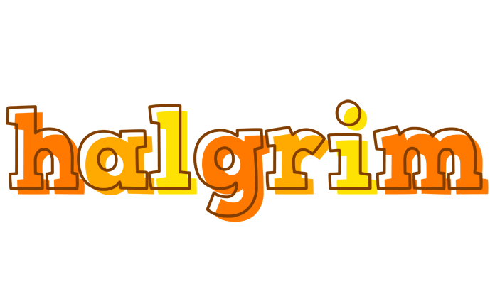 Halgrim desert logo