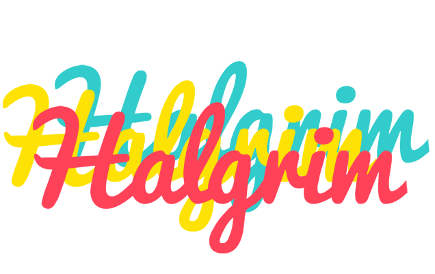 Halgrim disco logo