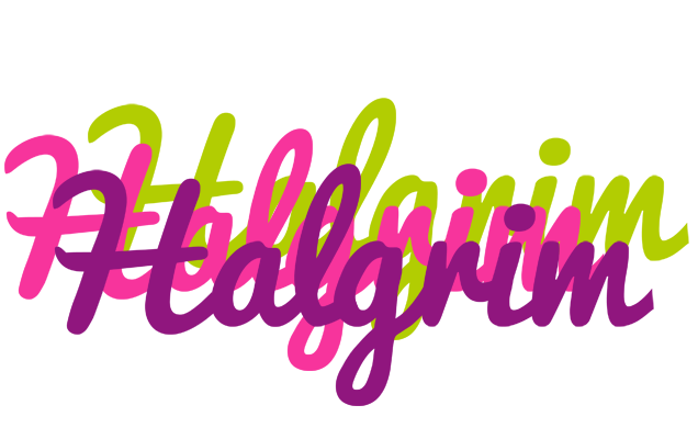 Halgrim flowers logo