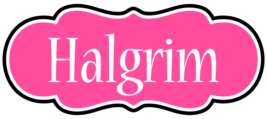 Halgrim invitation logo