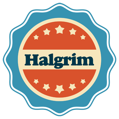 Halgrim labels logo
