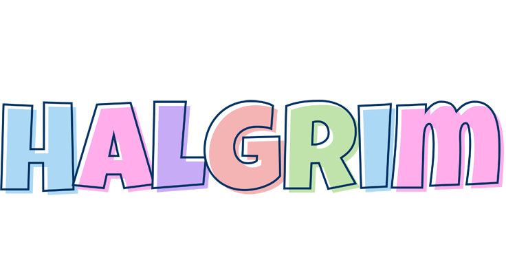 Halgrim pastel logo