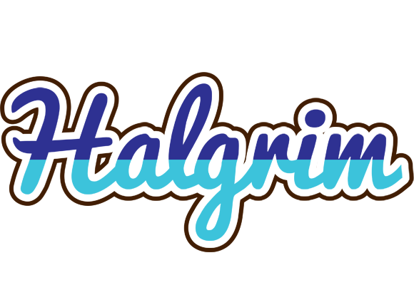 Halgrim raining logo