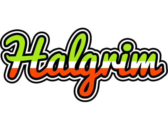 Halgrim superfun logo
