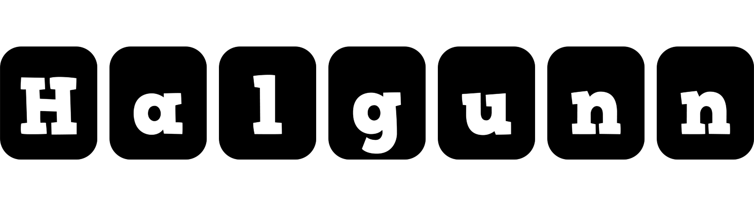 Halgunn box logo