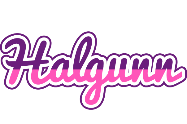 Halgunn cheerful logo
