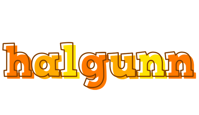 Halgunn desert logo
