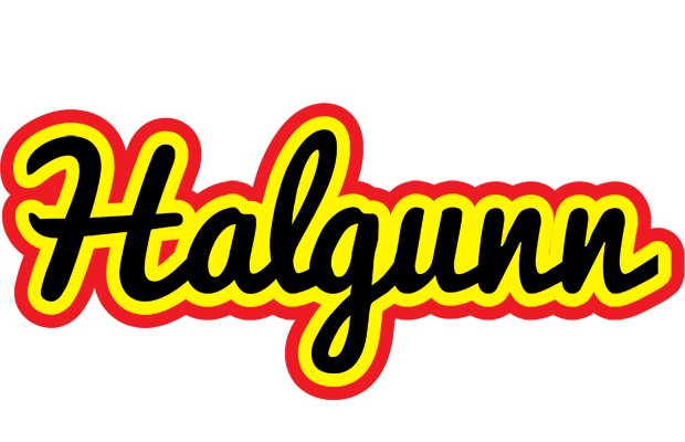 Halgunn flaming logo