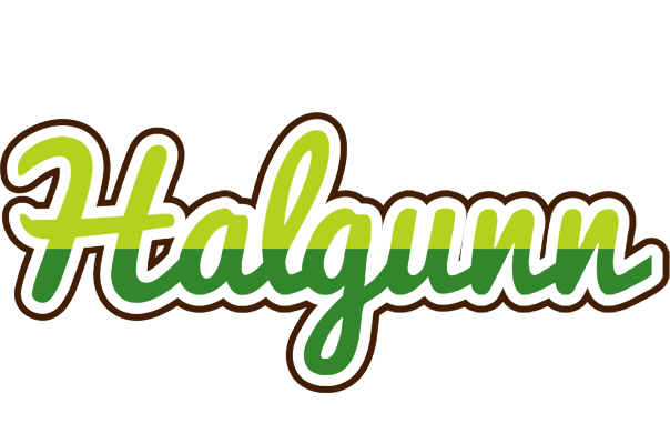 Halgunn golfing logo