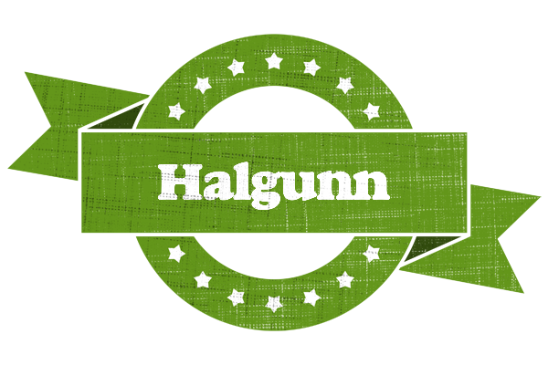 Halgunn natural logo