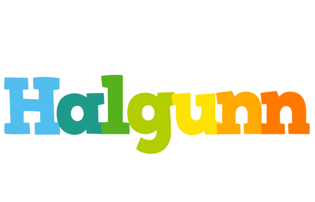 Halgunn rainbows logo