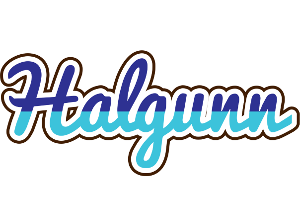 Halgunn raining logo