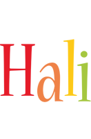Hali birthday logo