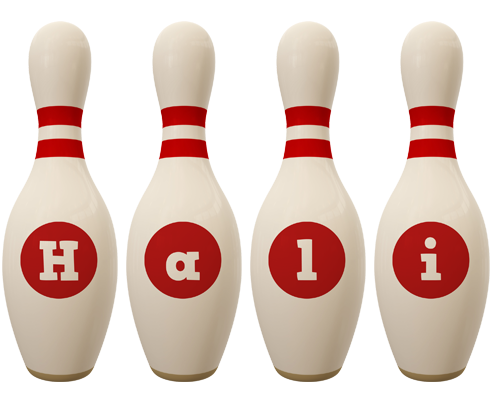 Hali bowling-pin logo