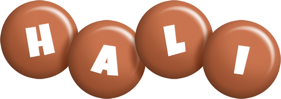 Hali candy-brown logo
