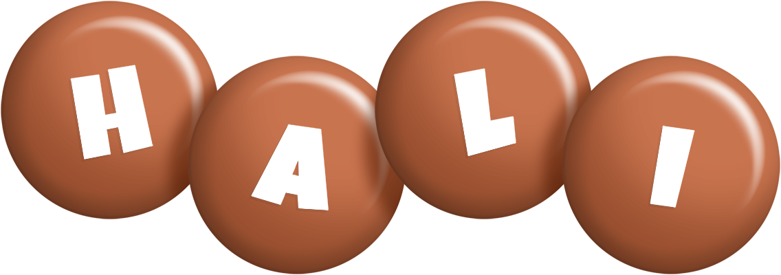 Hali candy-brown logo