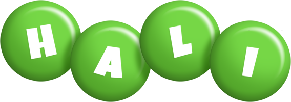 Hali candy-green logo