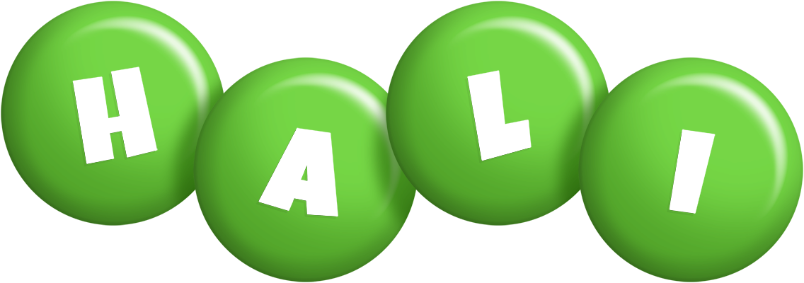 Hali candy-green logo