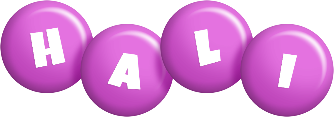 Hali candy-purple logo