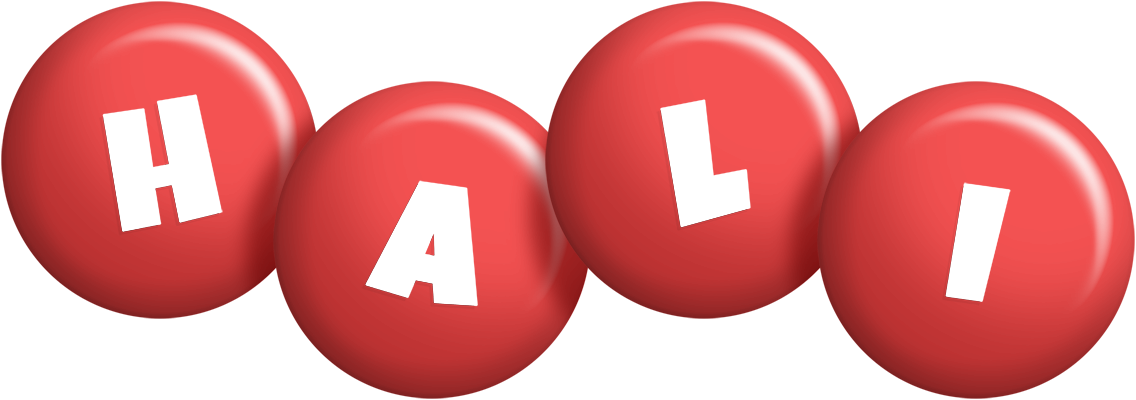Hali candy-red logo