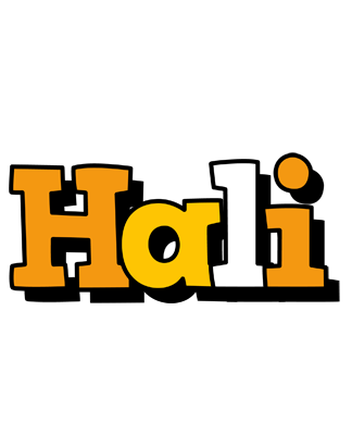 Hali cartoon logo