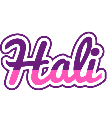 Hali cheerful logo