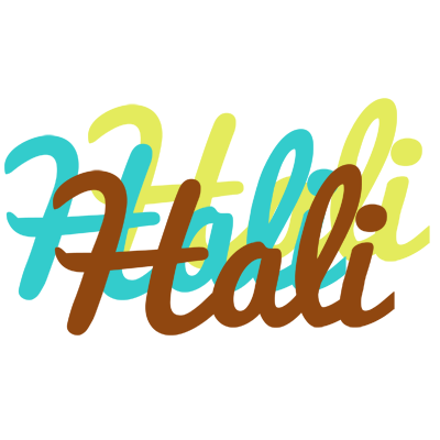 Hali cupcake logo