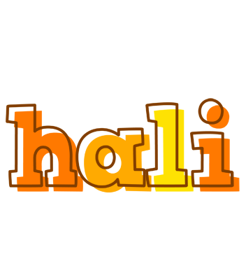 Hali desert logo