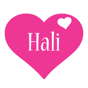 Hali love-heart logo