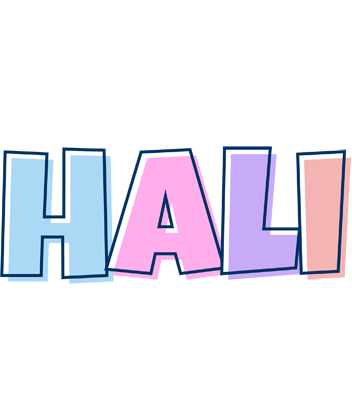 Hali pastel logo