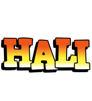 Hali sunset logo