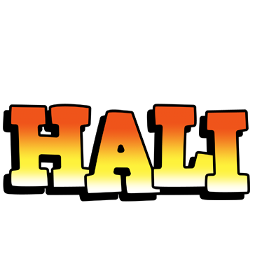 Hali sunset logo
