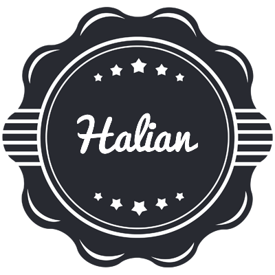 Halian badge logo