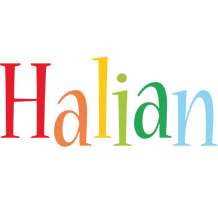 Halian birthday logo