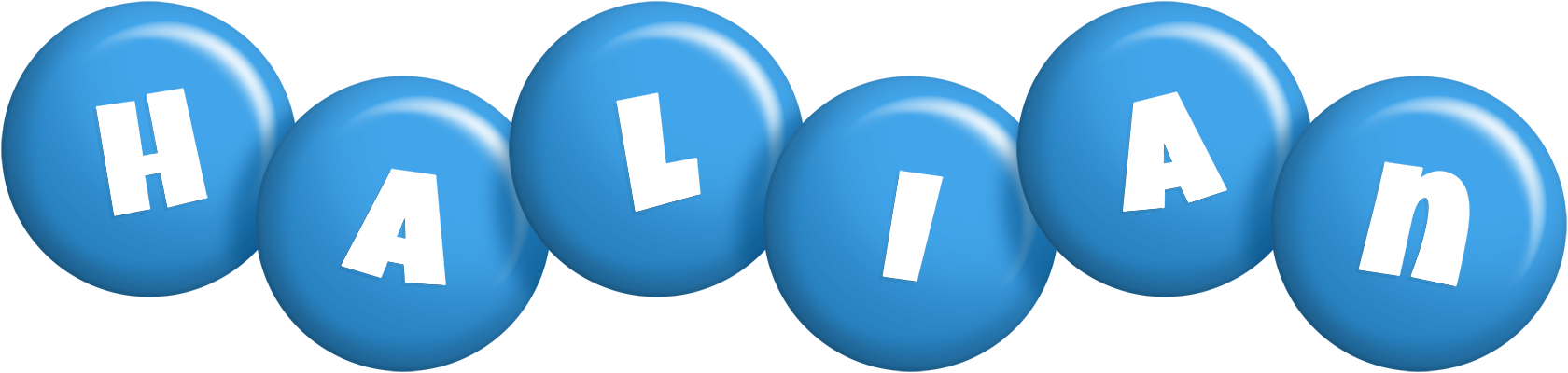 Halian candy-blue logo