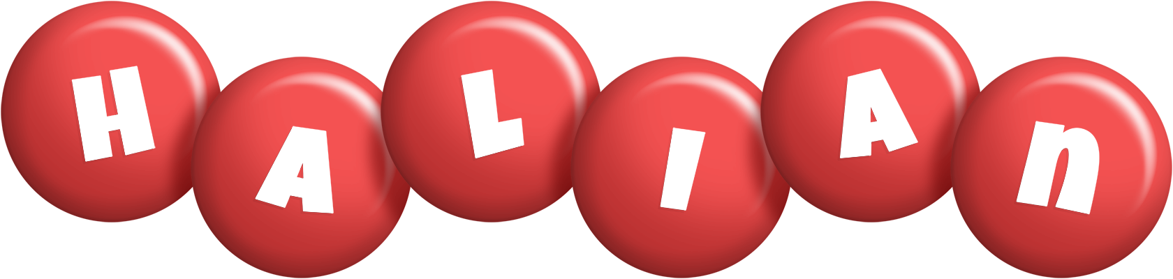 Halian candy-red logo