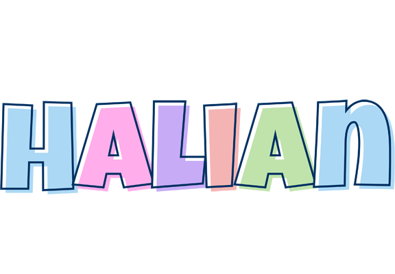 Halian pastel logo