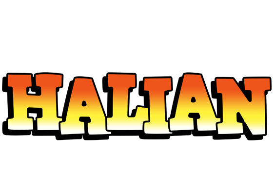 Halian sunset logo