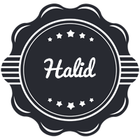 Halid badge logo