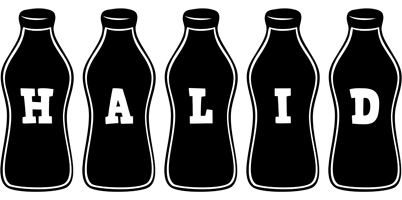 Halid bottle logo