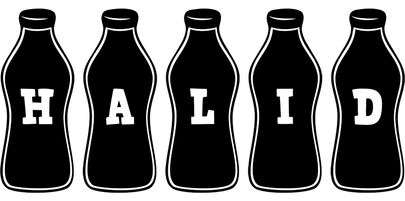 Halid bottle logo