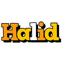 Halid cartoon logo