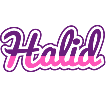 Halid cheerful logo