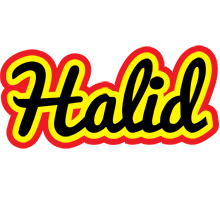 Halid flaming logo