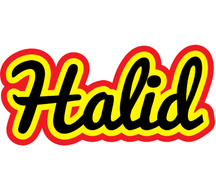 Halid flaming logo