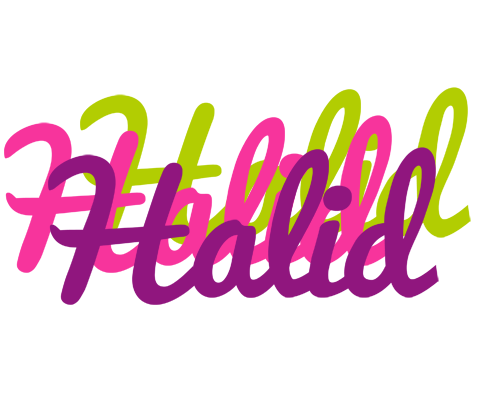 Halid flowers logo
