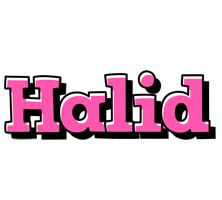 Halid girlish logo