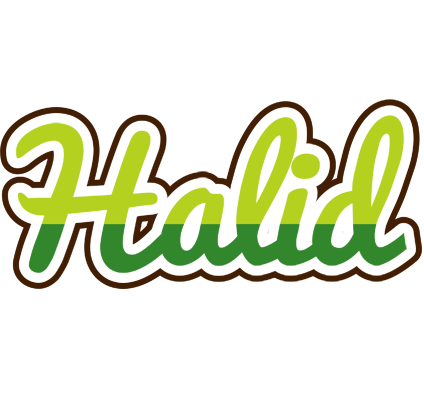 Halid golfing logo