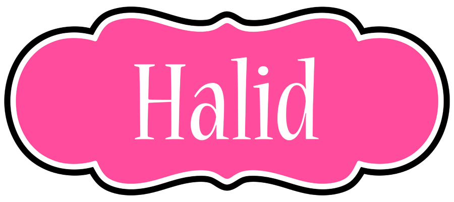 Halid invitation logo